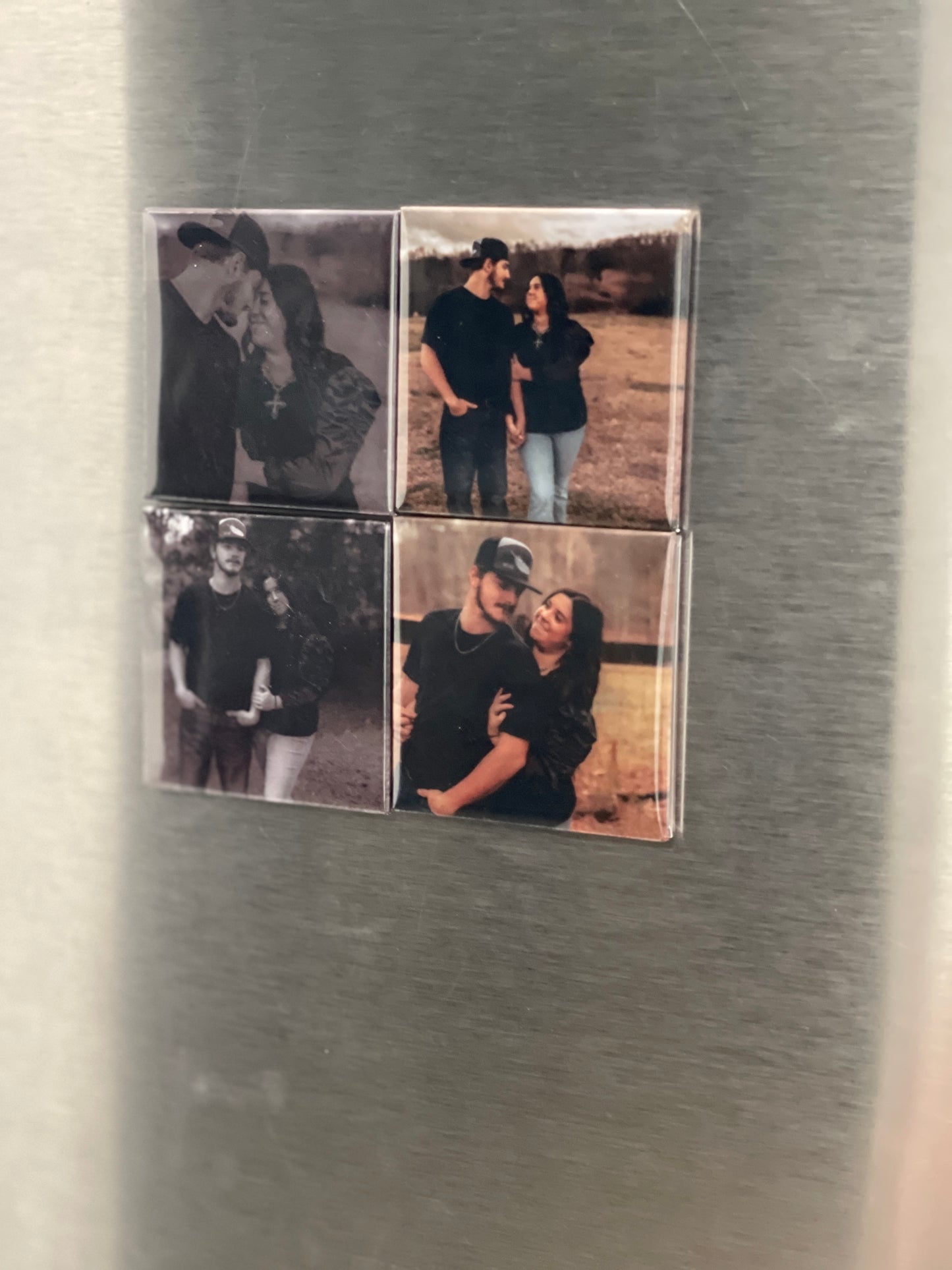 Custom Photo Bubble Magnets