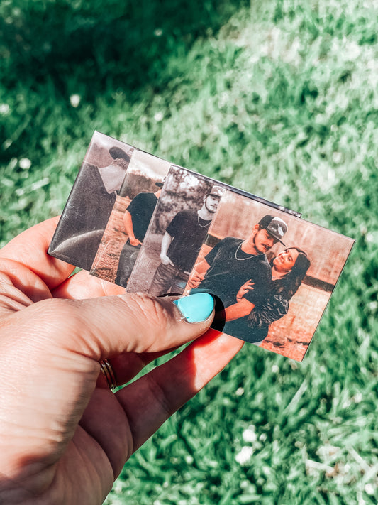 Custom Photo Bubble Magnets