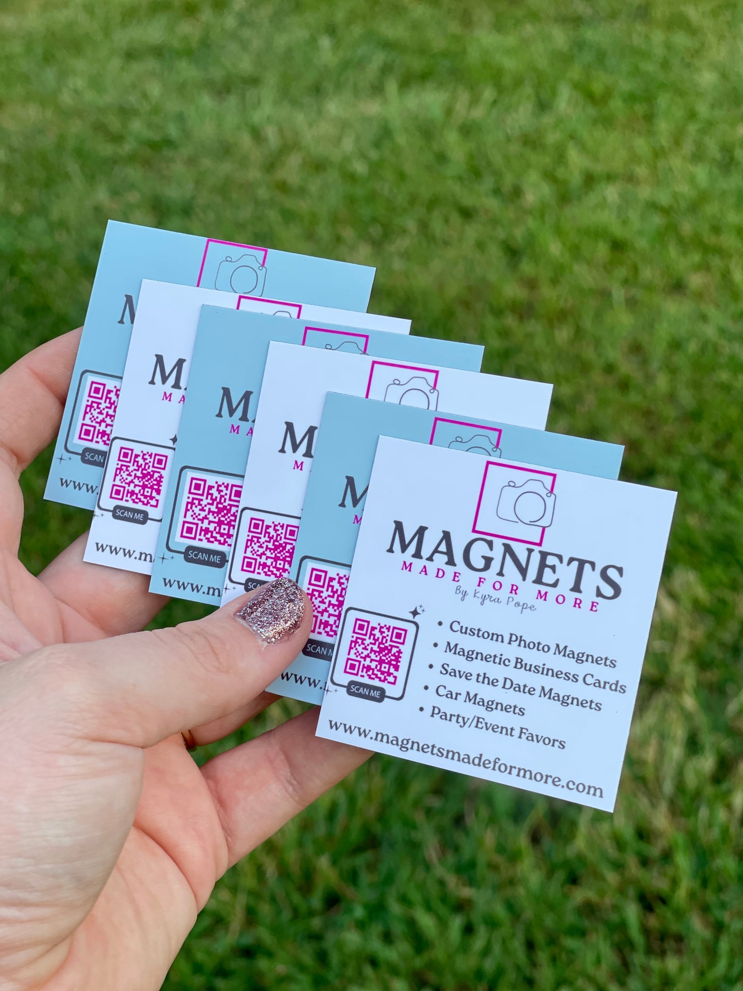 Business Cards(Flatie)- 2.5”x2.5”